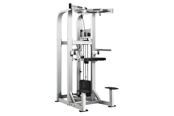 How much weight should I put on the assisted pullup machine?